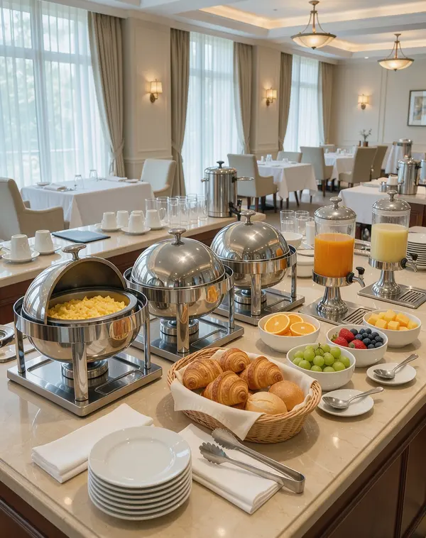Ausstattung für Hotel